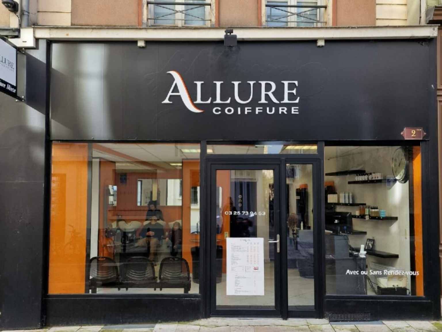 Nos salons – Allure Coiffure